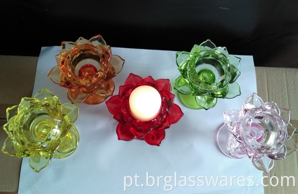 glass candle holder 10